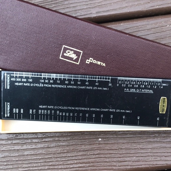 RARE Vintage EKG solar ruler calculator! - Picture 3 of 3
